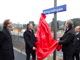 Einweihung "Nazeli-Haltestelle"