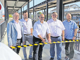 Ankunftshalle Bahnhof Aarburg-Oftringen eröffnet