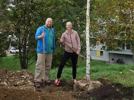 Verein AareLand sponsort Klimaoase in Hägendorf