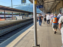 AareLandExkursion zum Bahnhof Olten