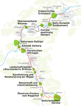 AareLandWeg nord süd AareLandWeg nord süd